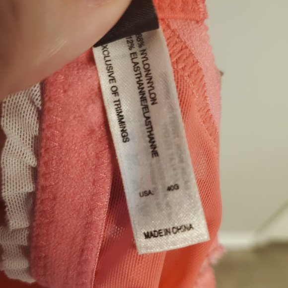 Adore Me Coral Lace Bra - Picture 4 of 4